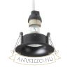 ISLA süllyesztett lámpa fekete  230V LED GU10 7W IP65