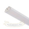 LED PROFILE J felületre szerelhető 1m eloxált alumínium/matt akrilát 