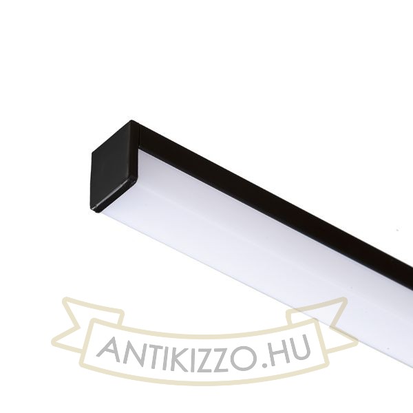 LED PROFILE H felületre szerelhető 1m eloxált alumínium/matt akrilát 