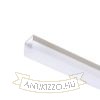 LED PROFILE H felületre szerelhető 1m fehér matt akrilát/alumínium 