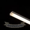 LED PROFILE G felületre szerelhető 1m fehér matt akrilát/alumínium 