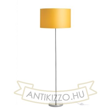 NYC/RON 40/25 állólámpa  Monaco galamb szürke/ezüst PVC/króm 230V LED E27 15W