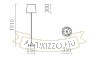 NYC/CONNY 35 állólámpa  Polycotton fehér/króm 230V LED E27 15W