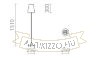 NYC/CONNY 25 állólámpa  Polycotton fehér/króm 230V LED E27 15W