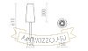 MAUI/CONNY 15/30 asztali lámpa  Polycotton fehér/fa 230V LED E27 11W