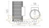 GLANS RB2 165 fali lámpa fehér Eco PLA 230V LED G9 5W