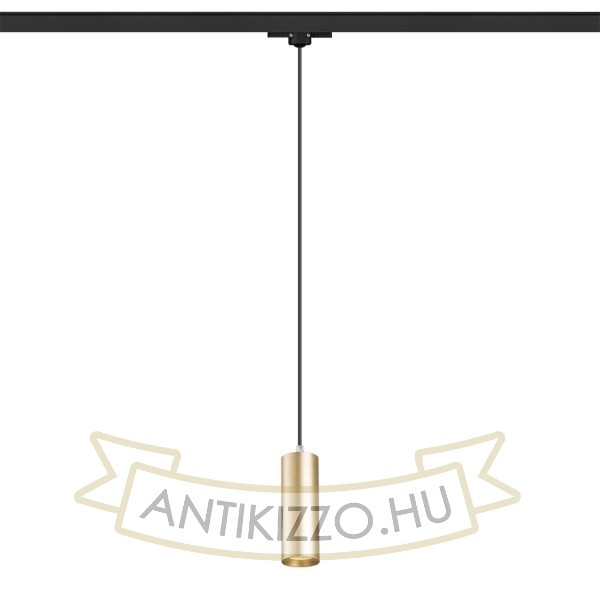 MAVRO három áramkörös sínen függő lámpa aranysárga  230V LED 12W 38°  3000K