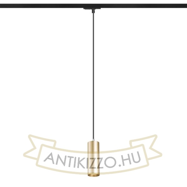 MAVRO egy áramkörös sínen függő lámpa aranysárga  230V LED 12W 38°  3000K