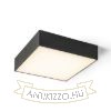 LARISA SQ 22 DIMM mennyezeti lámpa fekete 230V LED 20W 3000K