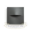 BOBO SQ fali lámpa antracitszürke 230V LED 3W IP65 3000K
