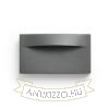 BOBO RC fali lámpa antracitszürke 230V LED 8W IP65 3000K