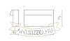 BOBO RC fali lámpa antracitszürke 230V LED 8W IP65 3000K
