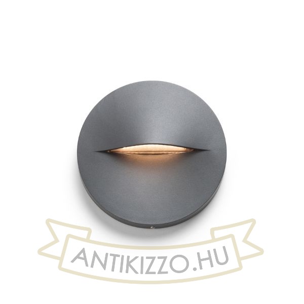 BOBO R fali lámpa antracitszürke 230V LED 3W IP65 3000K