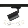 DUDE háromfázisú áramkörös sínre fekete  230V LED GU10 9W