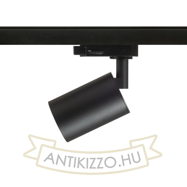 DUDE háromfázisú áramkörös sínre fekete  230V LED GU10 9W