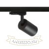 DUDE háromfázisú áramkörös sínre fekete  230V LED GU10 9W