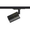 DUDE egyfázisú áramkörös sínre fekete  230V LED GU10 9W