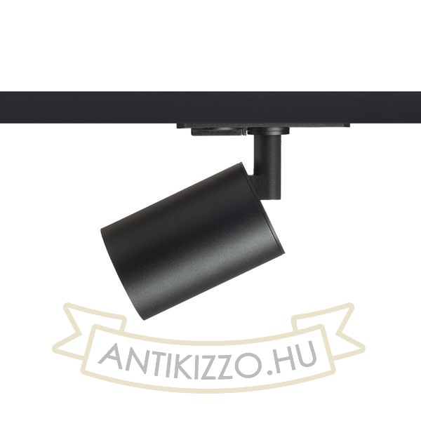 DUDE egyfázisú áramkörös sínre fekete  230V LED GU10 9W