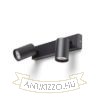 DUDE II felületre szerelhető fekete 230V LED GU10 2x9W