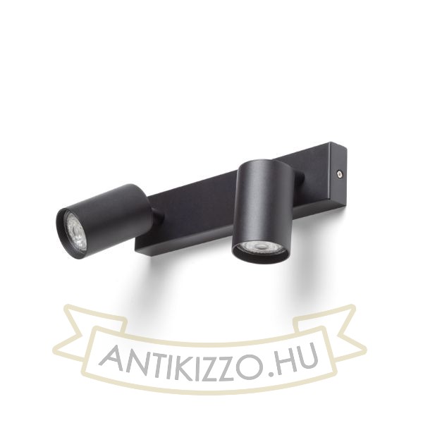 DUDE II felületre szerelhető fekete 230V LED GU10 2x9W