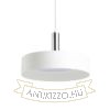 GIULIA 40 függő lámpa fehér króm 230V LED E27 30W