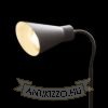 ANIKA asztali lámpa matt fehér matt nikkel 230V LED E27 15W