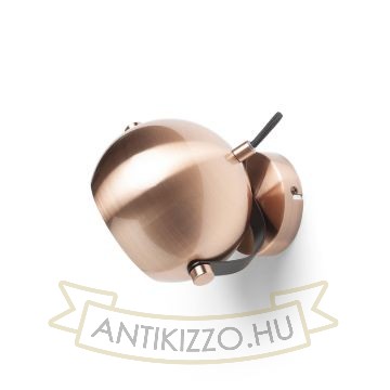 AGNETA felületre szerelhető  szálcsiszolt réz/fekete 230V LED E27 11W