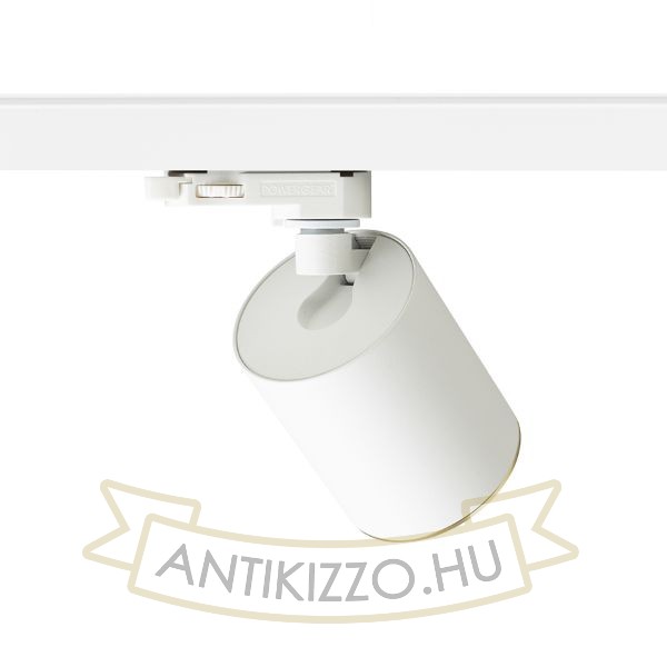 DARIO háromfázisú áramkörös sínre fehér szálcsiszolt sárgaréz 230V LED GU10 9W