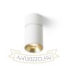 DARIO mennyezeti lámpa fehér szálcsiszolt sárgaréz 230V LED GU10 9W