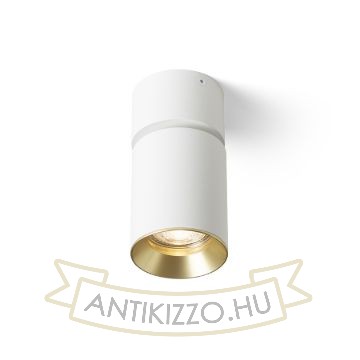 DARIO mennyezeti lámpa fehér szálcsiszolt sárgaréz 230V LED GU10 9W
