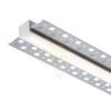 LED PROFILE B süllyesztett 1m  alumínium/tej akril 