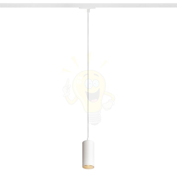 BELENOS egyfázisú áramkörös sínre függő lámpa fehér  230V LED GU10 9W