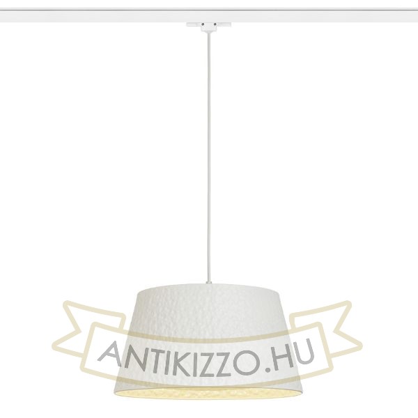 BUCKY 40 háromfázisú áramkörös sínre fehér/szürke fém 230V LED E27 15W