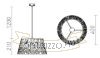 BUCKY 40 háromfázisú áramkörös sínre fehér/szürke fém 230V LED E27 15W