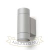 MIZZI NEW II fali lámpa ezüstszürke  230V LED GU10 2x8W IP65