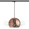 BLONDIE 25 egyfázisú áramkörös sínre  réz 230V LED E27 15W