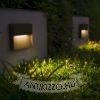 AQILA SQ fali lámpa antracitszürke 230V LED 6W IP54 3000K