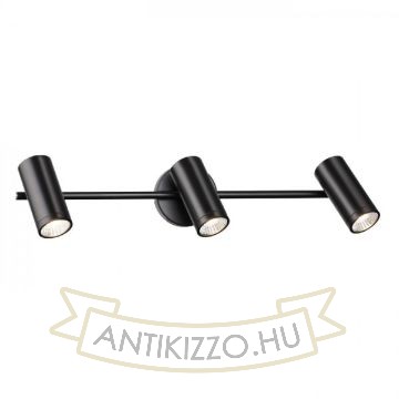 BOGARD III fali lámpa matt fekete  230V LED 3x5W 40°  3000K