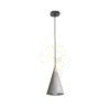 HEIDI függő lámpa  beton/fa 230V LED E27 11W