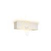 LOPE 80/23 lámpabúra  Polycotton fehér/fehér PVC  max. 23W