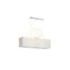 LOPE 80/23 lámpabúra  Polycotton fehér/fehér PVC  max. 23W