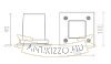 ORBU SQ   rozsdamentes acél 230V GU10 35W IP65