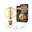 OSRAM Globe 80 DIMM borostyán 230V E27 LED EQ60 2200K