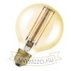 OSRAM Globe 80 DIMM borostyán 230V E27 LED EQ60 2200K