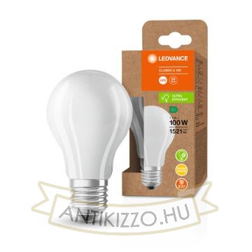 OSRAM ULTRA ECONOMY 210lm/W Classic A matt 230V E27 LED EQ100 3000K