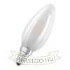 OSRAM Retrofit gyertya alakú matt 230V E14 LED EQ25 2700K