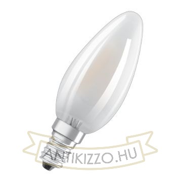 OSRAM Retrofit gyertya alakú matt 230V E14 LED EQ25 2700K