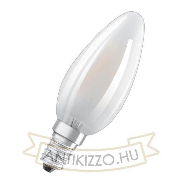 OSRAM Retrofit gyertya alakú matt 230V E14 LED EQ25 2700K