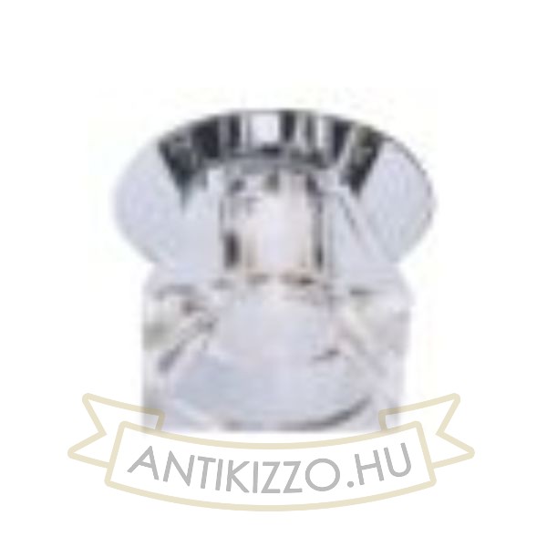 CRYSTAL LED III süllyesztett lámpa tiszta üveg/króm 350mA LED 1W 120° 4000K