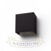 LOPE W 25/14 fali lámpa  Polycotton fekete/fehér PVC 230V LED E27 15W